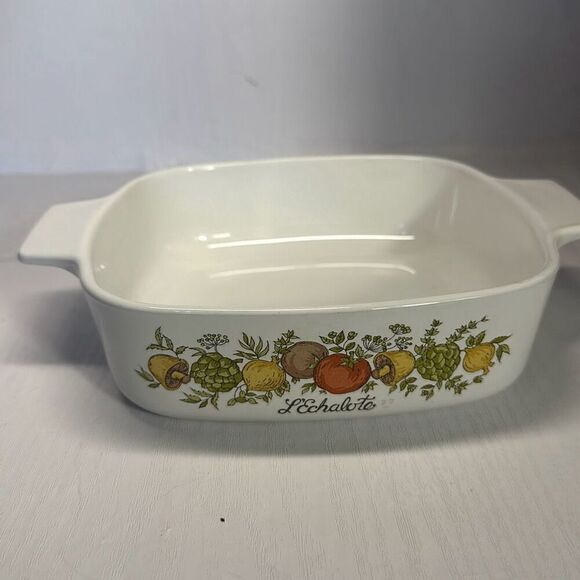 Vintage Corning Ware 70’s - 1 Quart L’Echalote SPICE O’ Life A1B - Picture 3 of 5